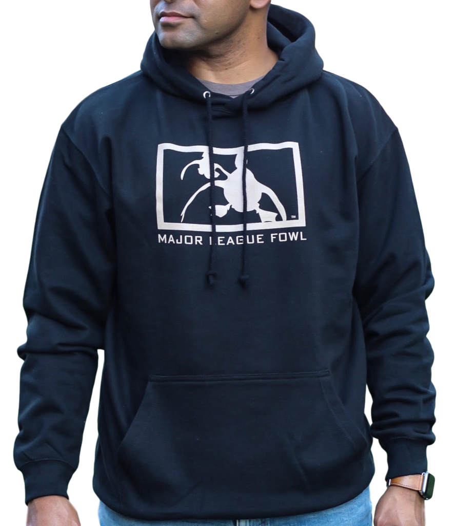 Black Logo Hoodie Major League Fowl