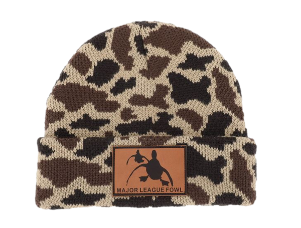 Old School Patch Beanie