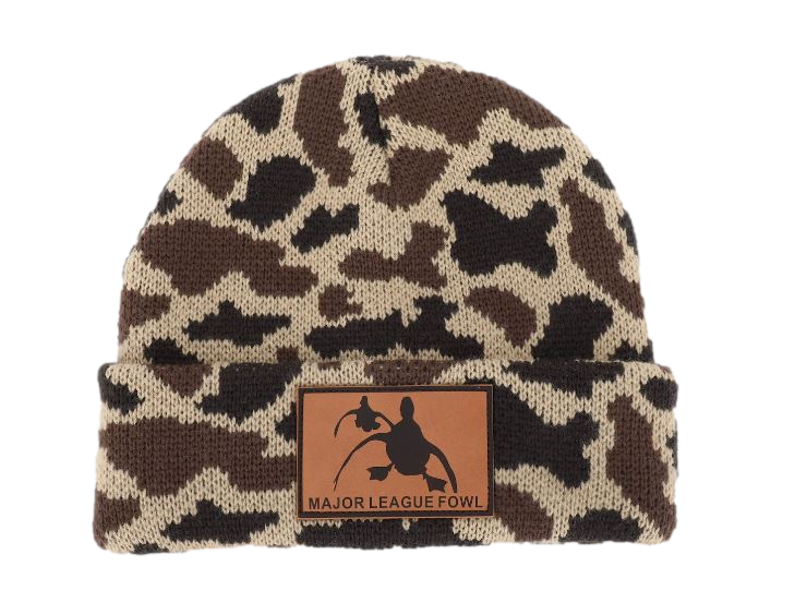 Old School Patch Beanie