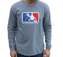 Grey Logo long Sleeve
