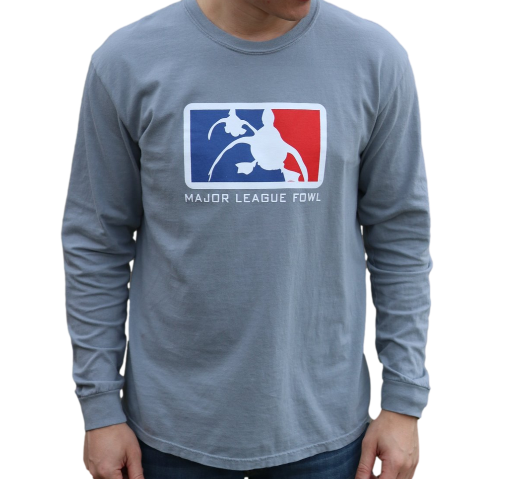 Grey Logo long Sleeve