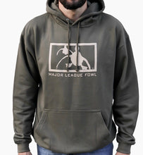 Olive Green Logo Hoodie