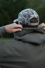 Olive Green Logo Hoodie