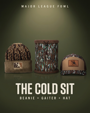 The Cold Sit — beanie, gaiter, hat