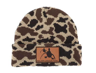 Old School Patch Beanie