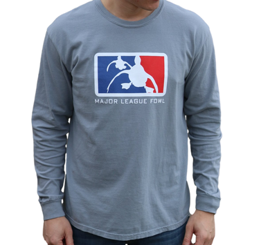 Grey Logo long Sleeve