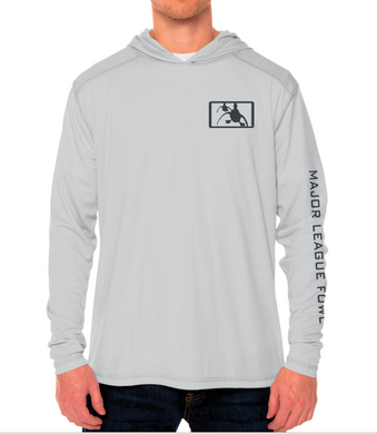 Pearl Grey Performance Hoodie
