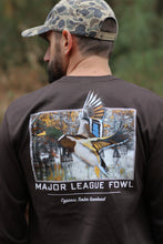 Long Sleeve Mallard Tee (Brown)